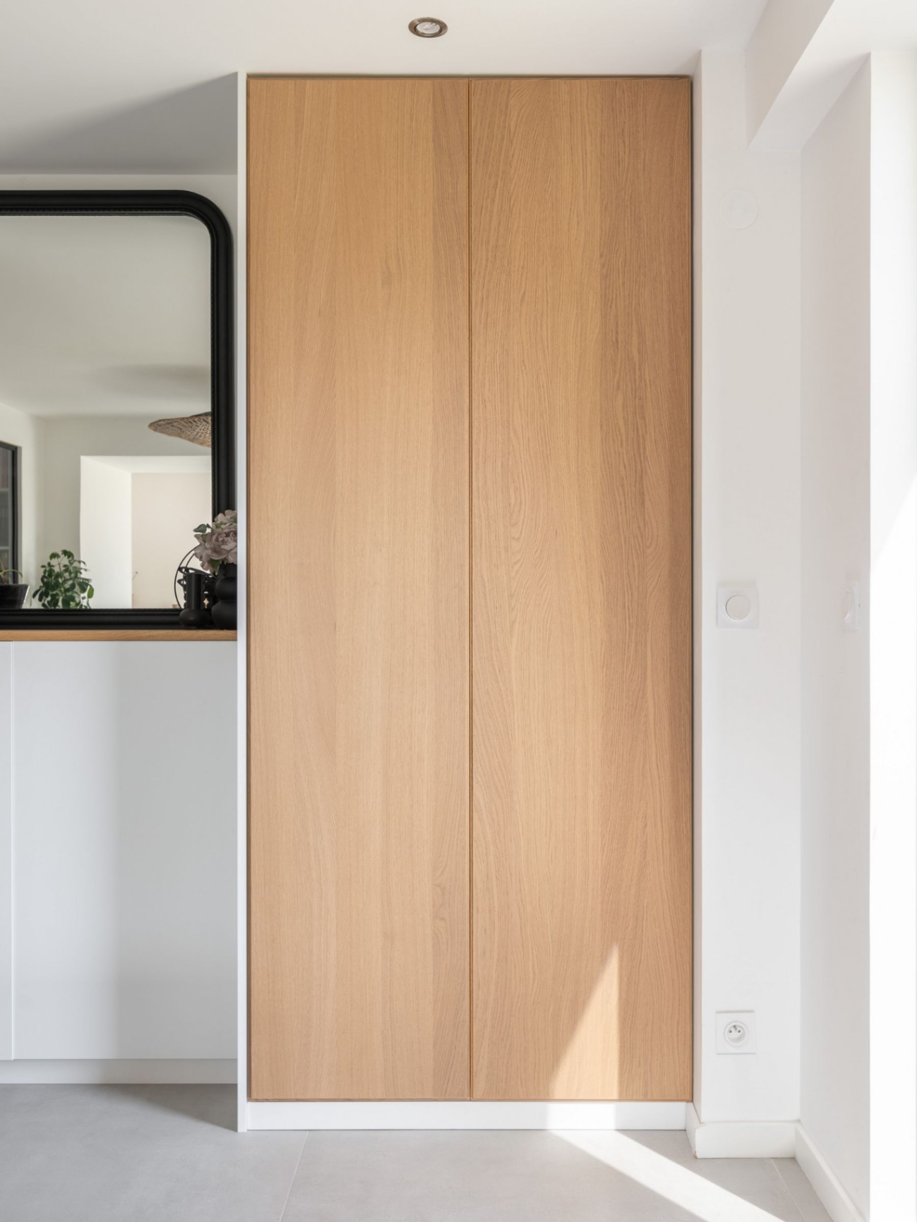 Chassieu-13.jpg Entrée – Rénovation de grange à Chassieu