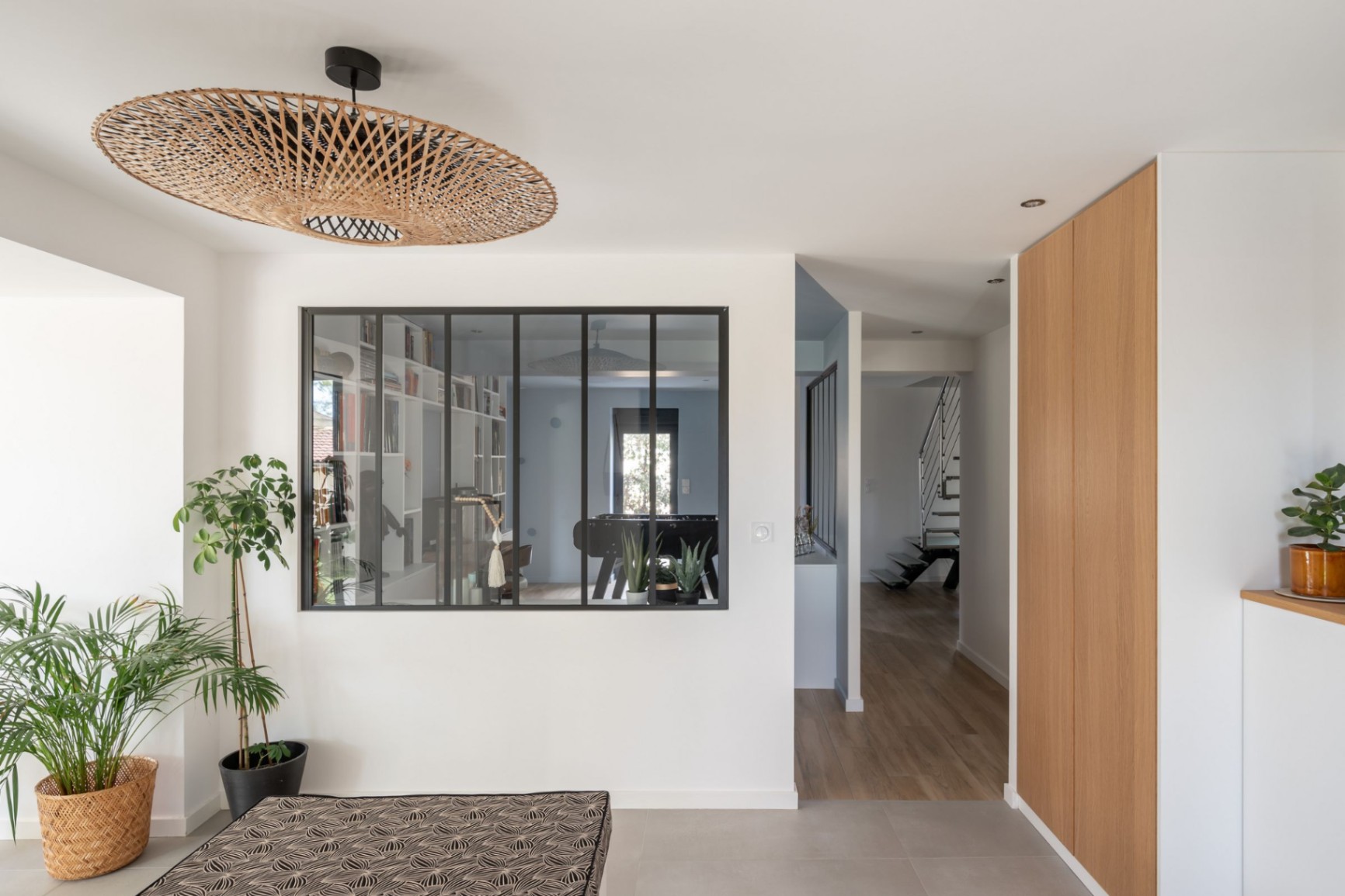 Chassieu-15.jpg Entrée – Rénovation de grange à Chassieu