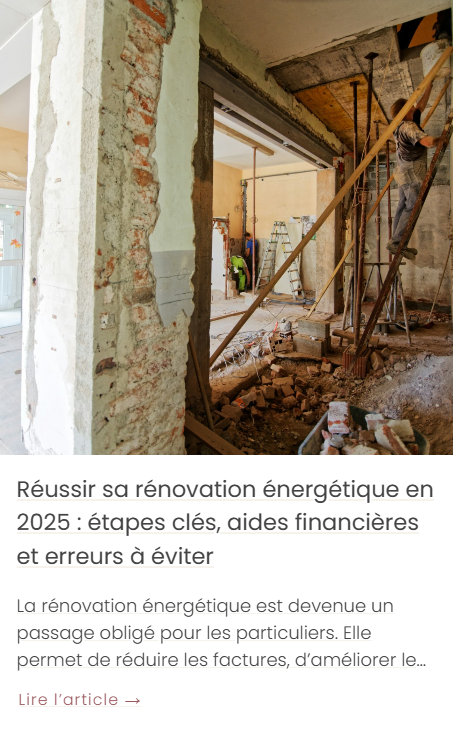 Réussir sa rénovation énergétique
