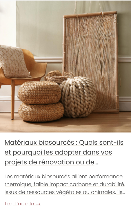 Matériaux biosourcés : quels sont-ils et pourquoi les adopter ?
